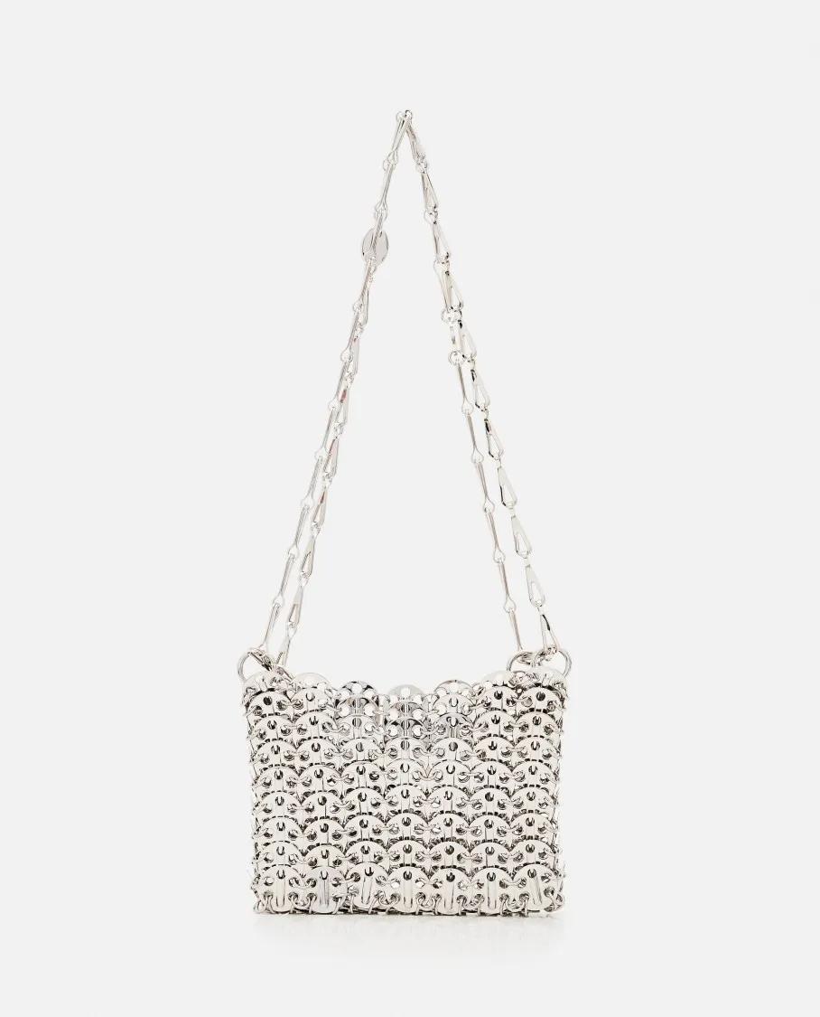 Thumbnail - Paco Rabanne Hobo Bags - 1969 Nano Shoulder Bag - Gr. unisize - in Silber - für Damen