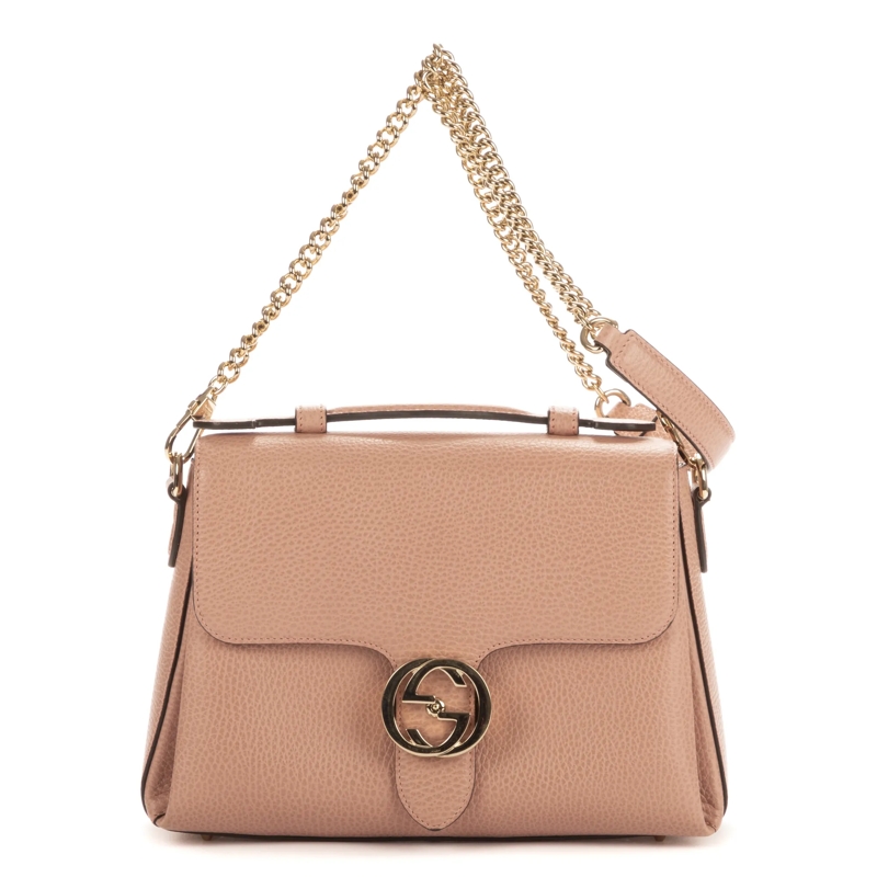 Gucci Crossbody Bag Interlocking G pink