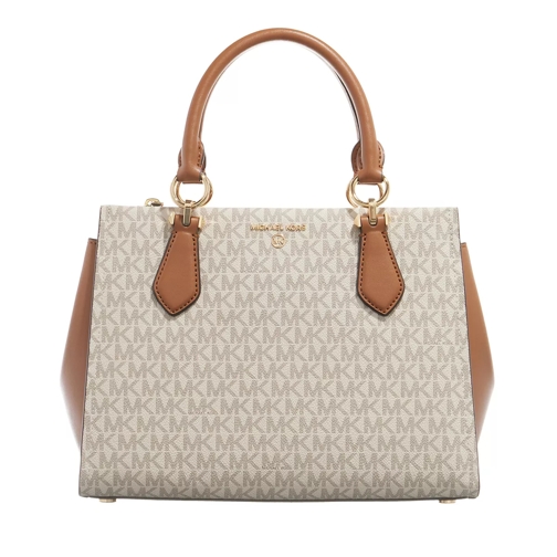 MICHAEL Michael Kors Tote Md Satchel Vanilla Acrn