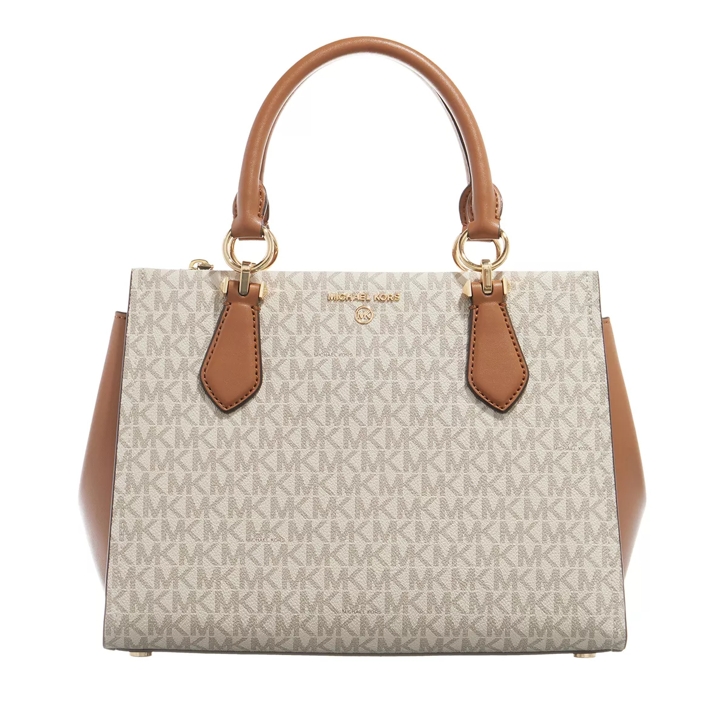 Michael kors white satchel 2025