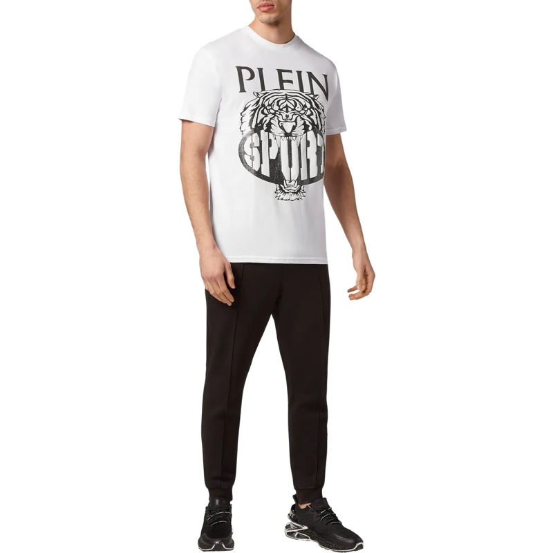 Plein Sport T-Shirt T-Shirt Tiger weiss(Image 5)