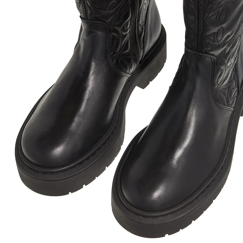 Steve Madden Stiefel Gelina Black Leather(Image 6)