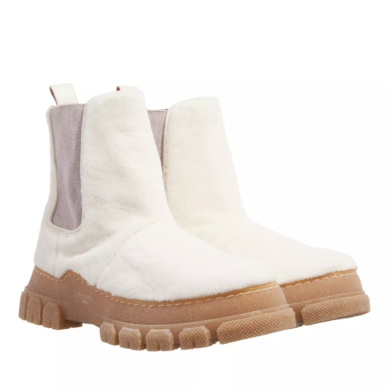 WEEKEND Max Mara Chelsea Boots Muschio Bianco