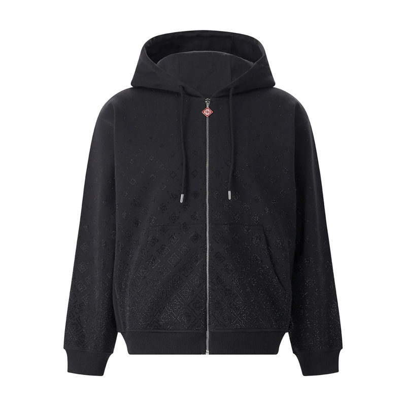Casablanca Übergangsjacke Jacke mit Glitzerdetails schwarz(Image 2)