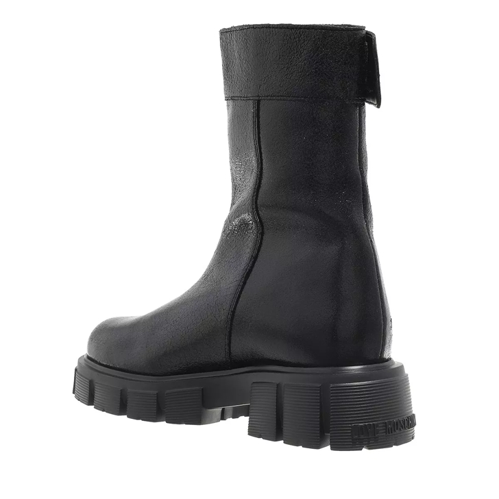 Love Moschino Sca.Nod.Wtassel50 Crack Nero | Stiefelette