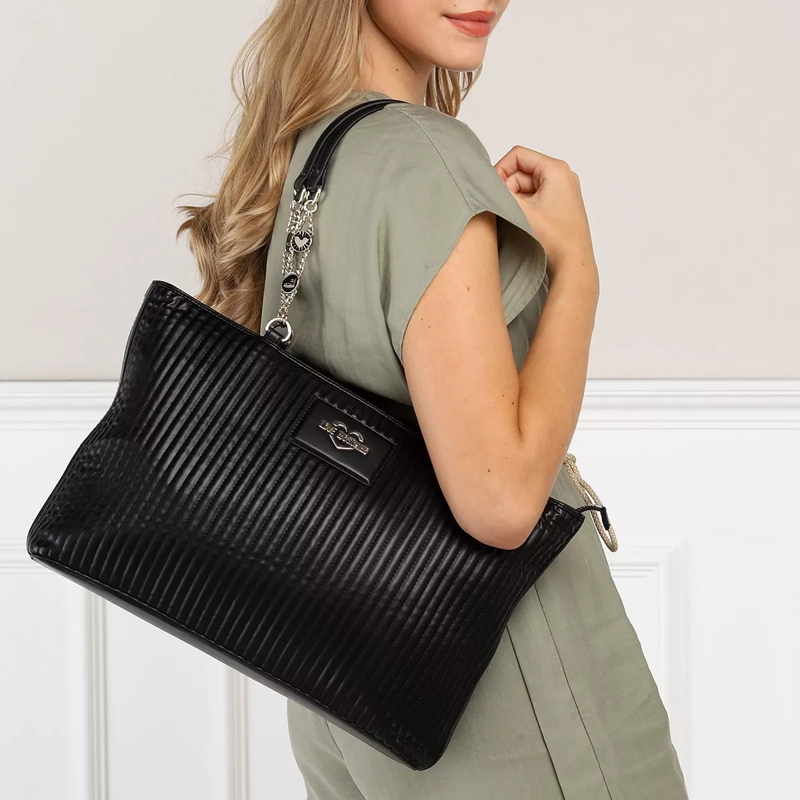 Love Moschino Shopper Borsa Quilted Pu  Nero(Image 2)