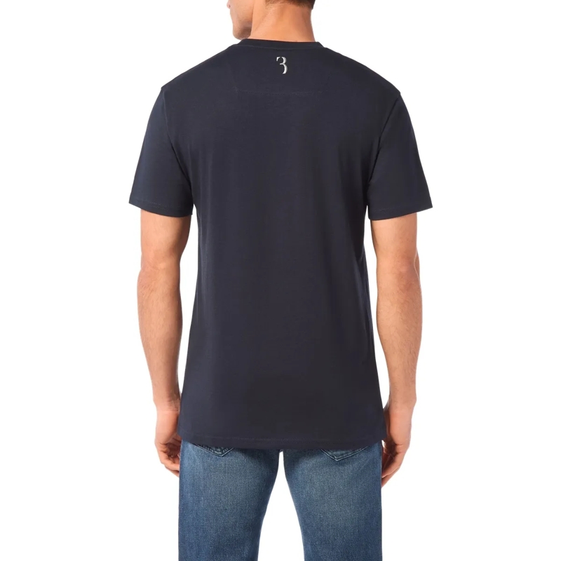 BILLIONAIRE T-Shirt T-Shirt Crest dunkel-blau(Image 2)