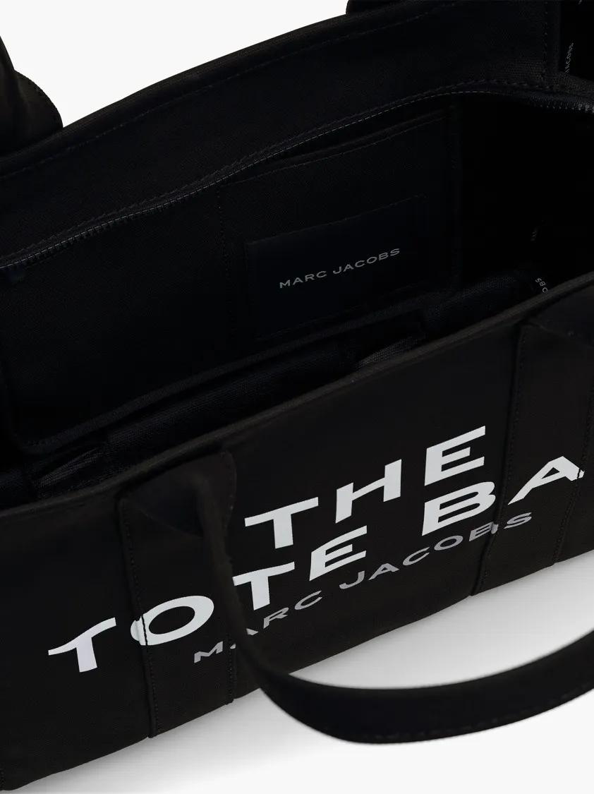 Marc Jacobs Shoppers & Totes Cotton Tote Bag With Double Handles in zwart