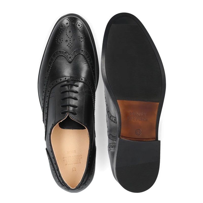 Henry Stevens Schnürschuhe Schnürer Wes FBO schwarz(Image 4)