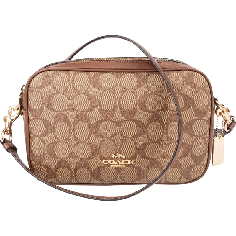 Coach Schultertasche Coach Monogram Jamie Camera Crossbody Bag braun