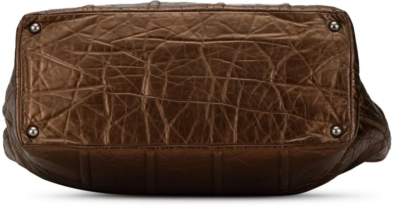 Thumbnail - Chanel Shopper - 2008-2009 Distressed Calfskin Shopping In Moscow T - Gr. unisize - in Braun - für Damen