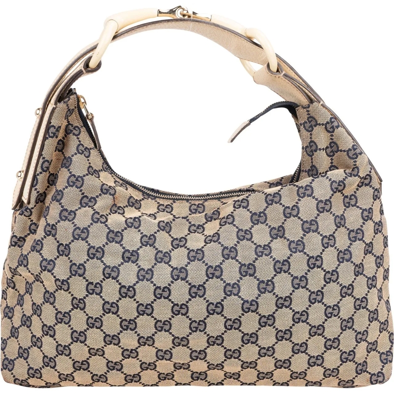 Gucci Tote Gucci GG Monogram Horsebit Handbag mehrfarbig