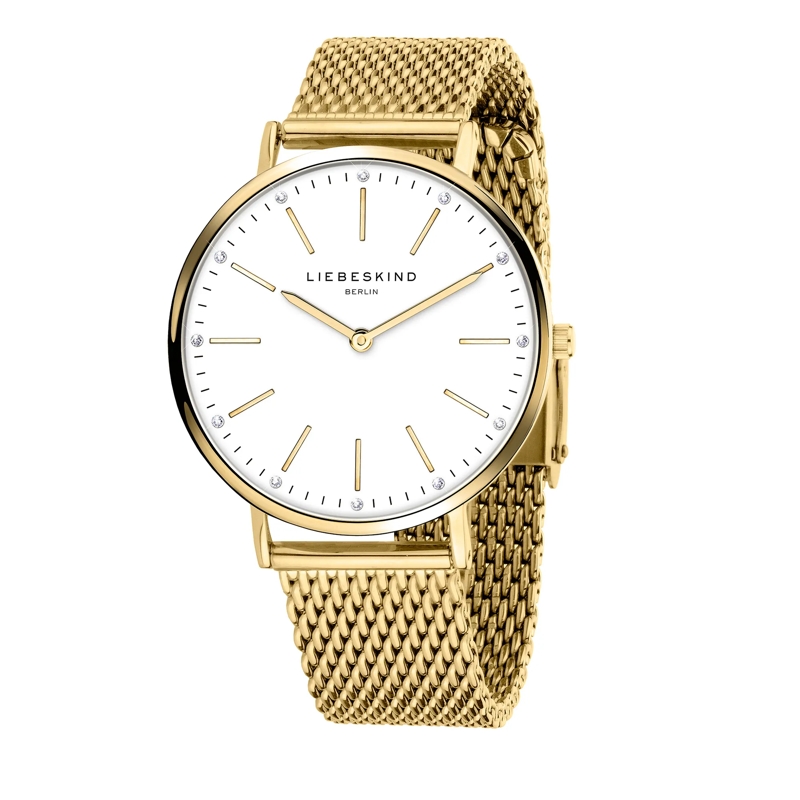 Liebeskind Berlin Quarzuhr Edelstahl Clean Glamour gold(Image 5)