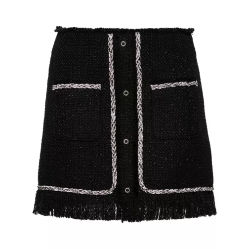 Giuseppe Di Morabito Tweed Skirt Black 