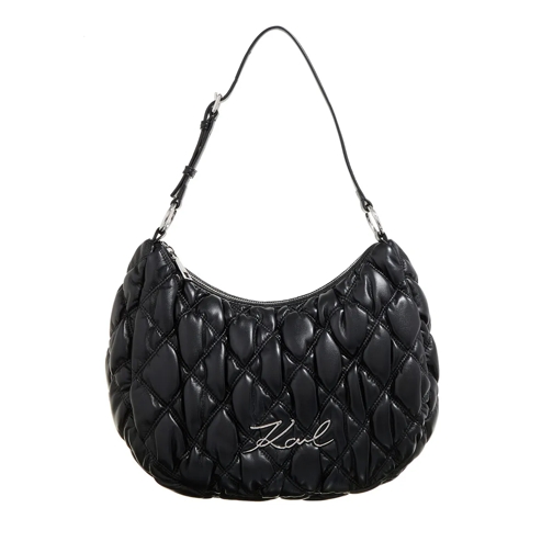 Karl Lagerfeld Sac hobo K/Signature Kuilt Hobo Black