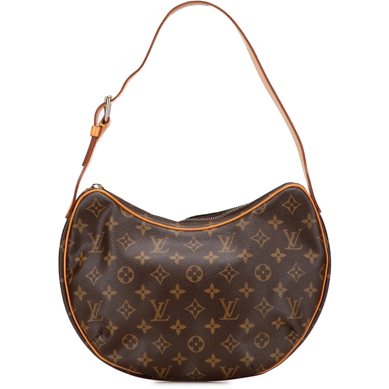 Louis Vuitton Sac à bandoulière Monogram Croissant MM braun