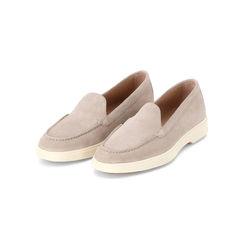 Santoni Schnürschuhe Flat Shoes Beige beige(Image 3)