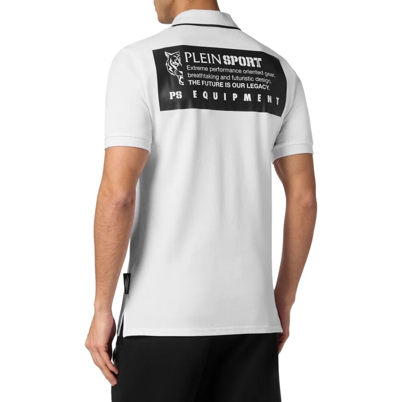 Plein Sport Top Poloshirt weiss(Image 3)