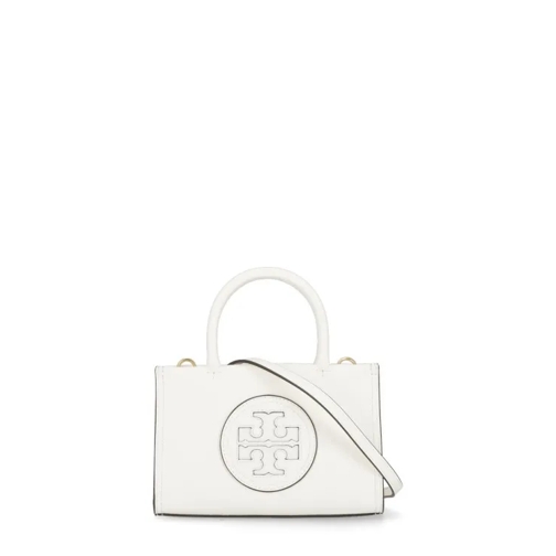 Tory Burch Ella Mini Shopping Bag White Tote