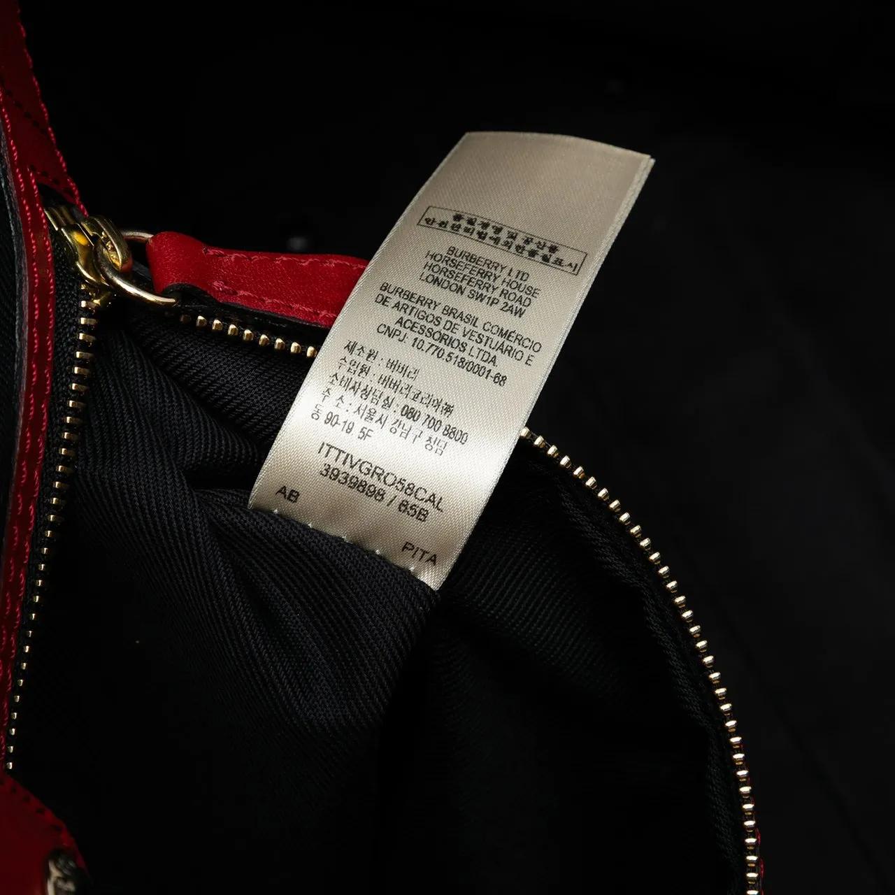 Thumbnail - Burberry Shopper - Small Haymarket Check Canvas and Leather Canterbur - Gr. unisize - in Braun - für Damen