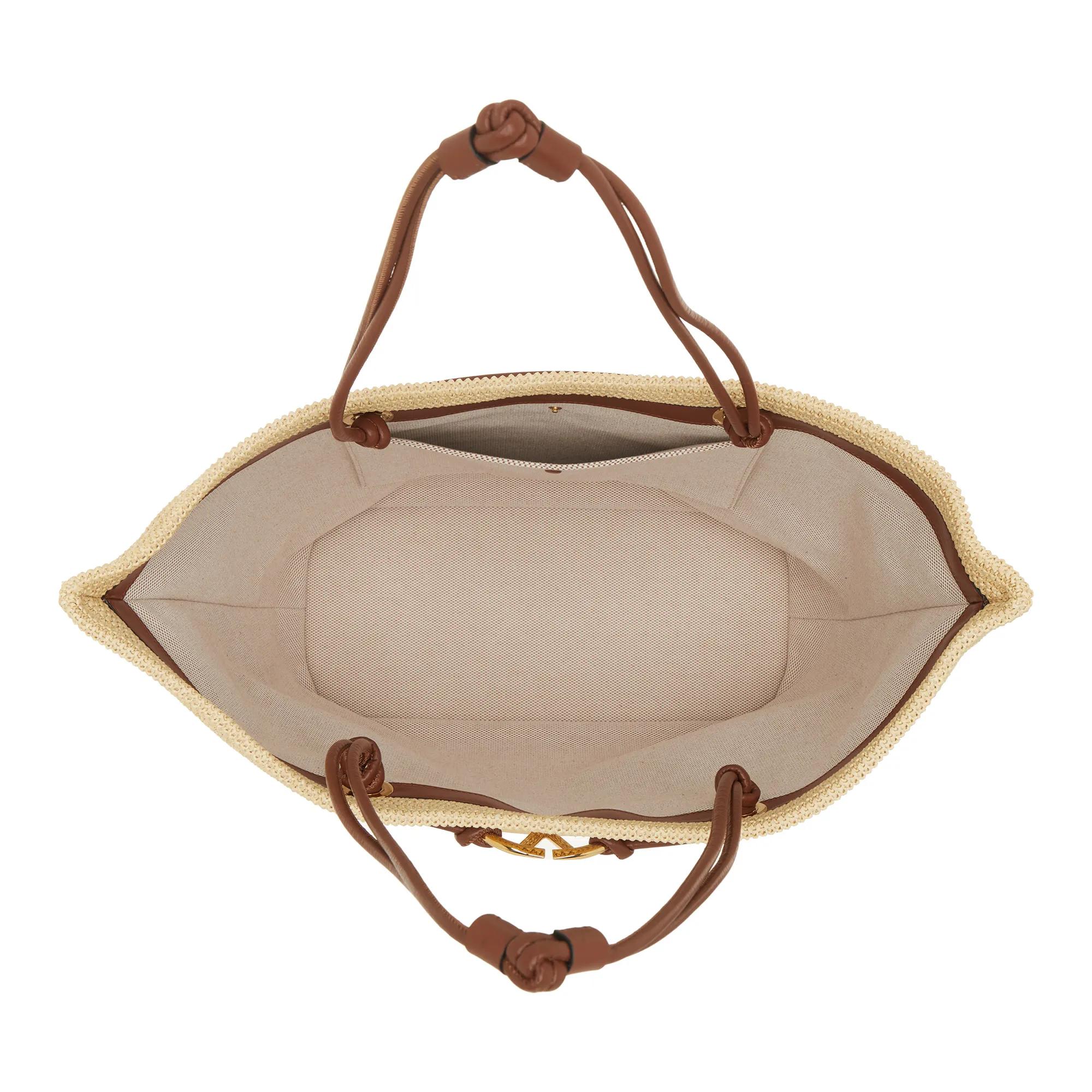 Valentino Garavani Pochettes Tote Bag Paglia in beige