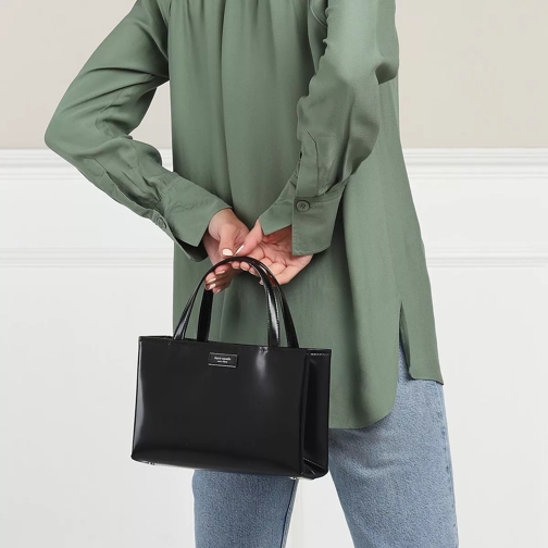 Kate Spade New York Fourre-tout The Original Bag Icon Spazzolato Small Tote Black (Image 2)