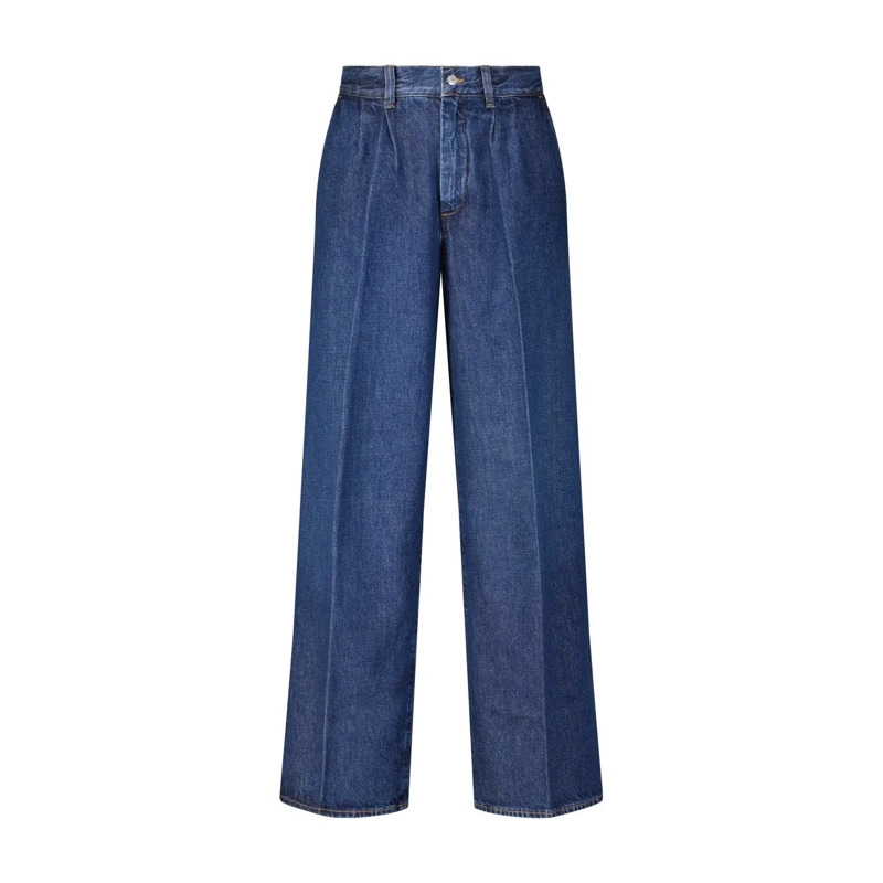 FRAME Jeans Jeans The Pleated Trouser Blau