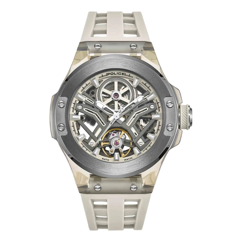 Police Automatikuhr Automatikuhr Cyclone beige
