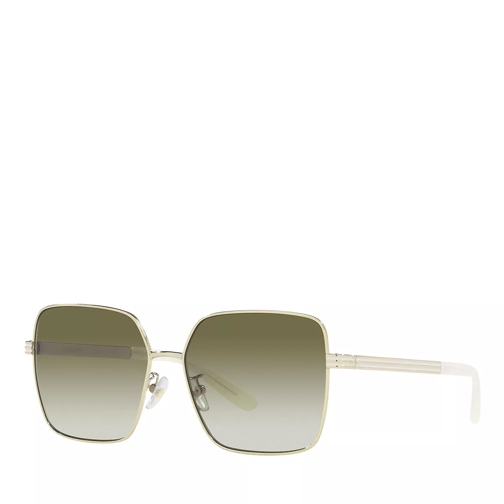 Tory Burch 0TY6087 Sunglasses Shiny Light Gold Zonnebril