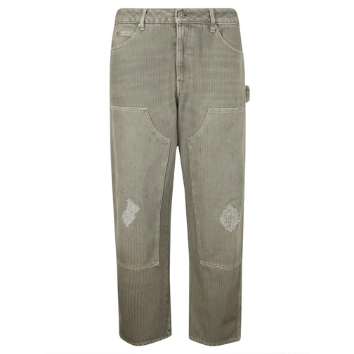 Golden Goose Jeans Destroyed Effect Jeans Neutrals