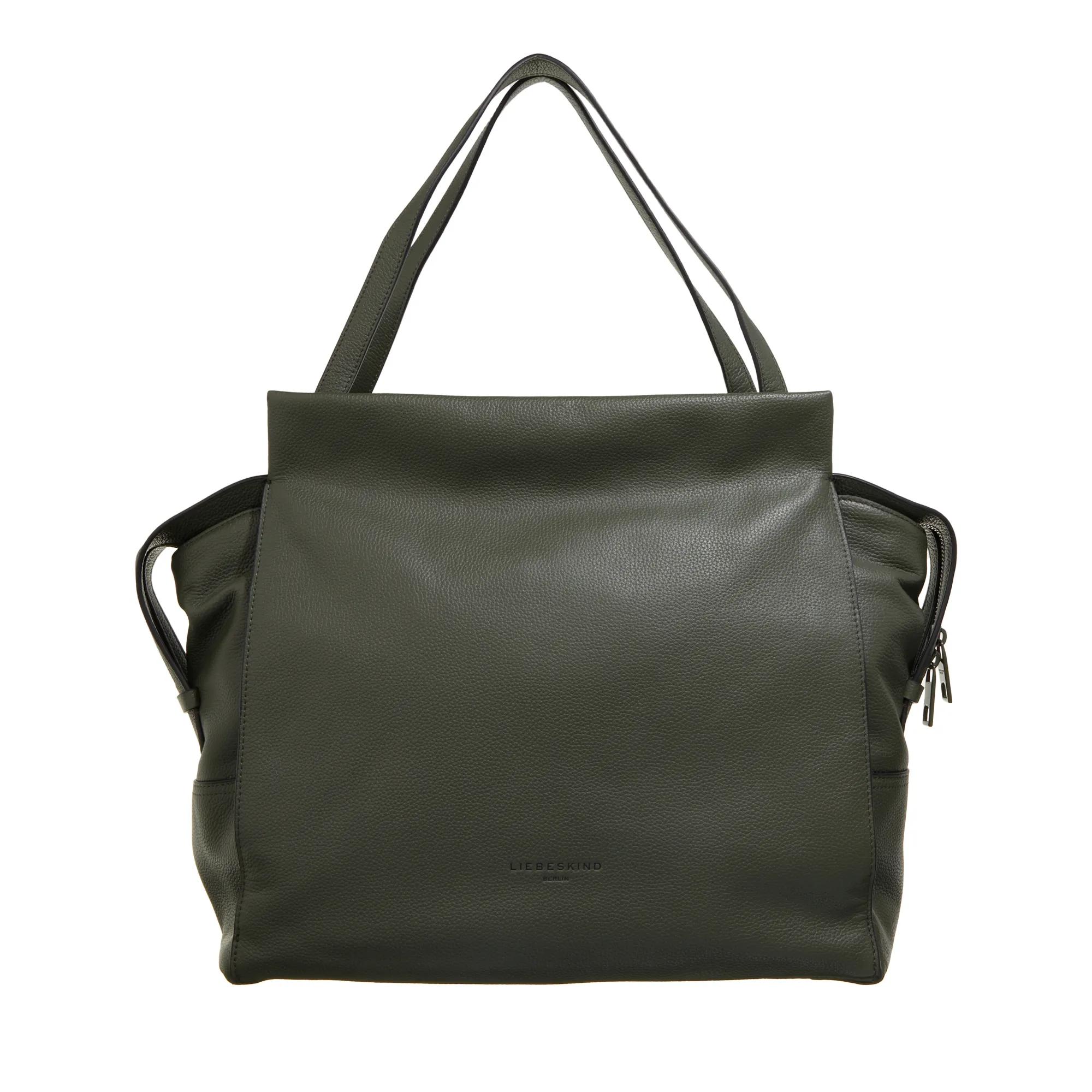 Liebeskind Berlin Tote - Lou Small Pebble - Gr. unisize - in Grün - für Damen