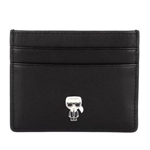 Karl Lagerfeld Ikonik Pin Cardholder Wallet Black Kartenhalter