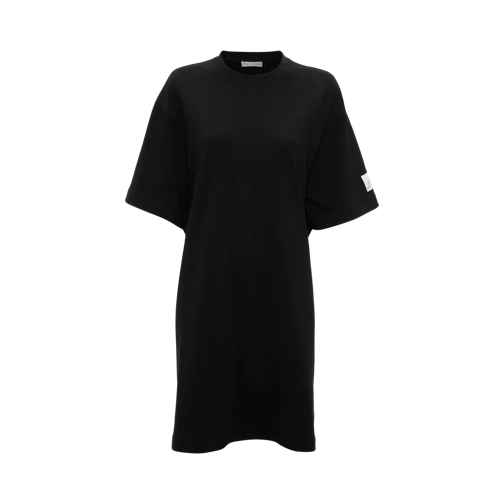 J.W.Anderson T-Shirt Kleid mit offenen Rücken black black 