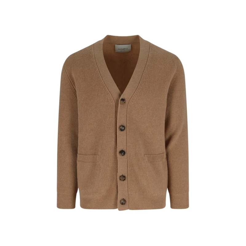 Ballantyne Strickjacke Wool Cardigan – Beige Neutrals