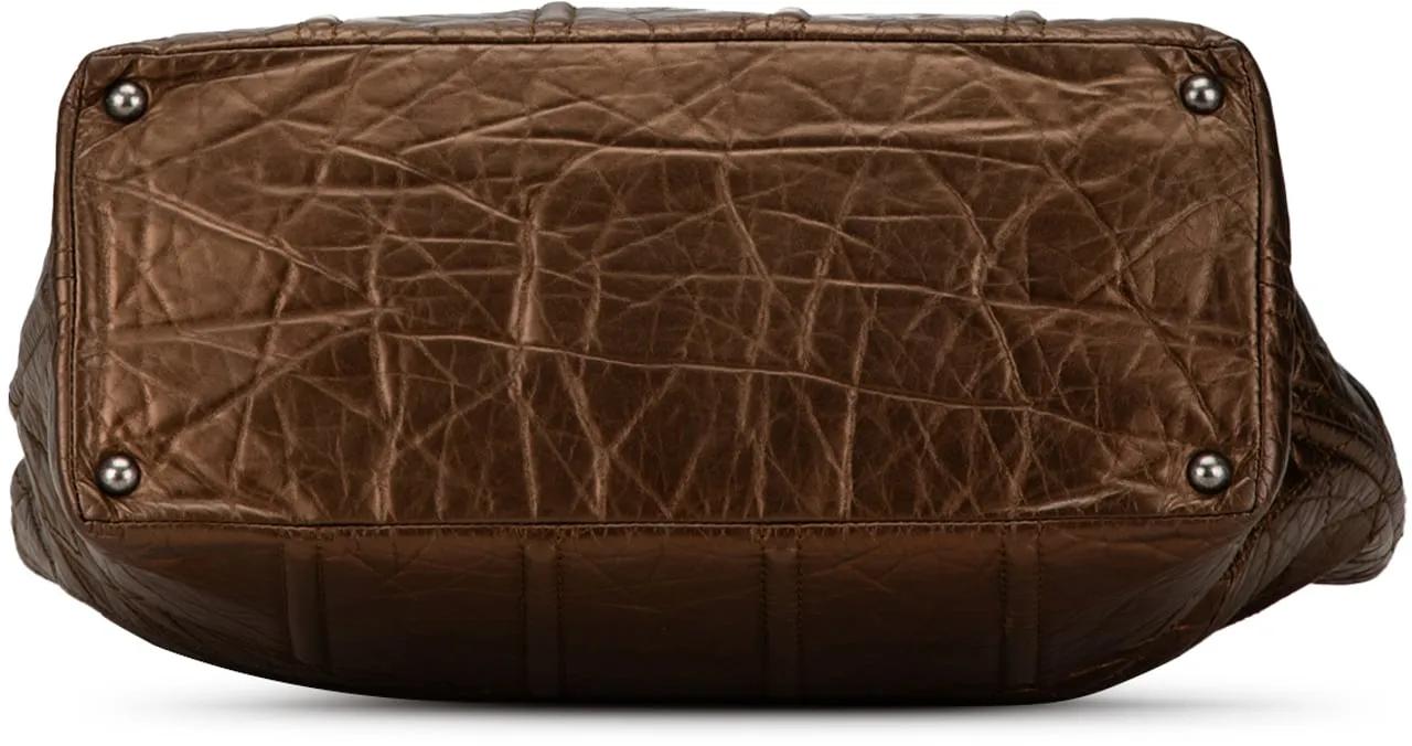 Thumbnail - Chanel Shopper - 2008-2009 Distressed Calfskin Shopping In Moscow T - Gr. unisize - in Braun - für Damen