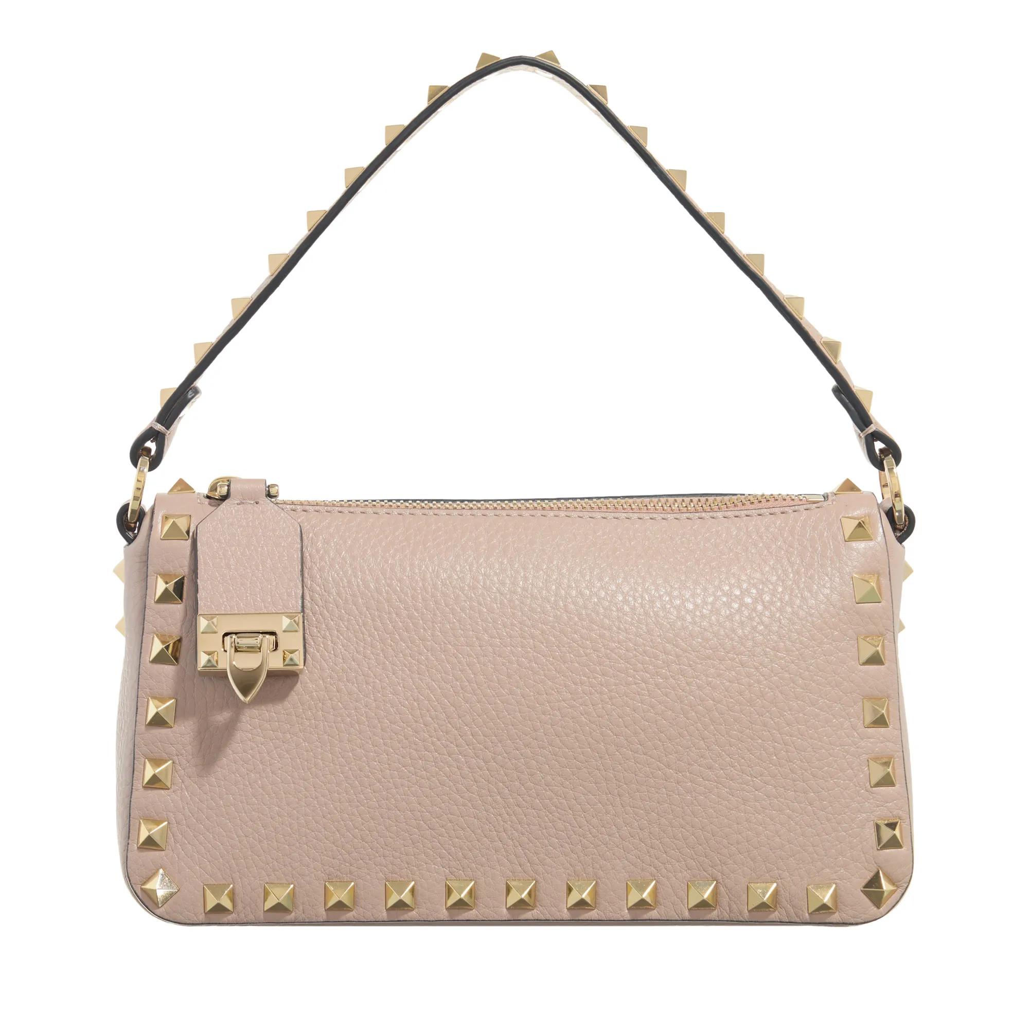 Valentino Garavani Crossbody Bags - Small Shoulder Bag Rockstud - Gr. unisize - in Gold - für Damen