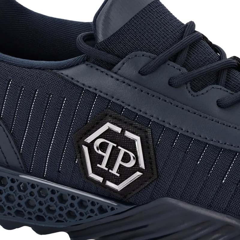 Philipp Plein Low-Top-Sneaker Runner Sneaker Hexagon dunkel-blau(Image 3)