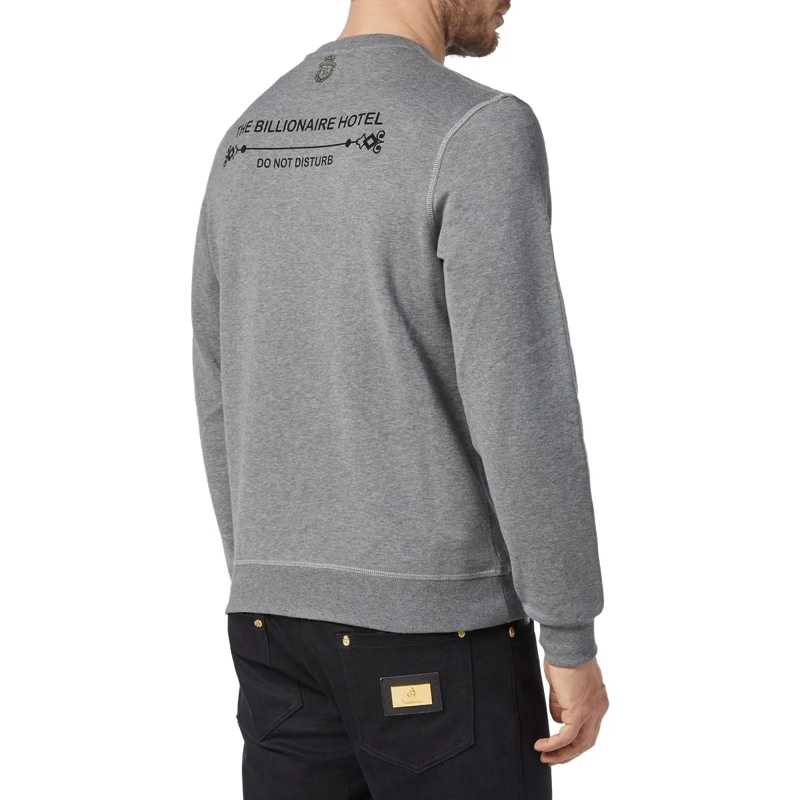 BILLIONAIRE Top Sweatshirt Baroque grau(Image 2)