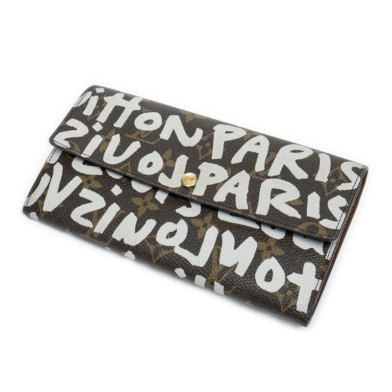 Louis Vuitton Crossbody Bag Ltd. Ed. Stephen Sprouse Graffiti Porte-Monnaie Cr braun