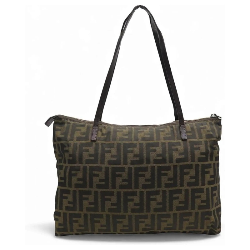 Fendi Shopper FENDI 8BH023 MONOGRAMMIERTES ZUCCA BRAUNES TOTE-HA braun