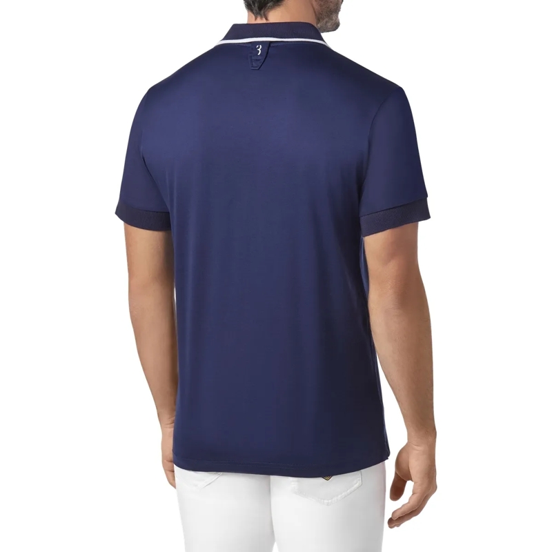 BILLIONAIRE Top Poloshirt Crest dunkel-blau(Image 2)