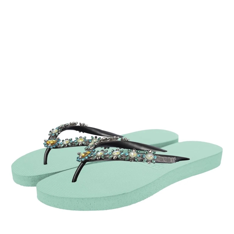 UZURII Flip Flops Zehentrenner Dolce Turqoise mintgrün
