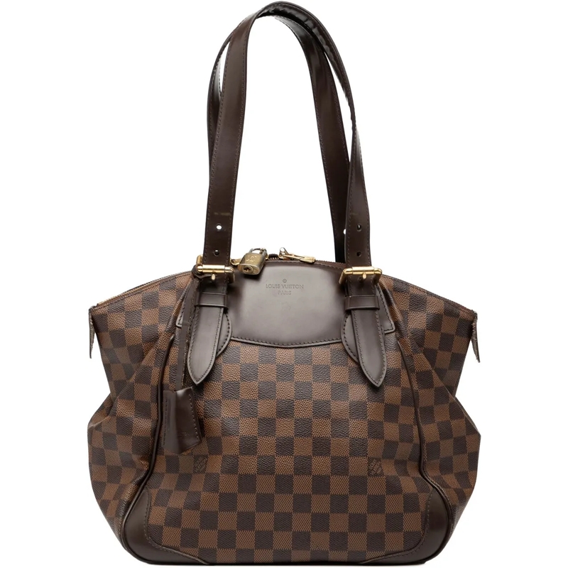 Louis Vuitton Schultertasche Damier Ebene Verona MM braun