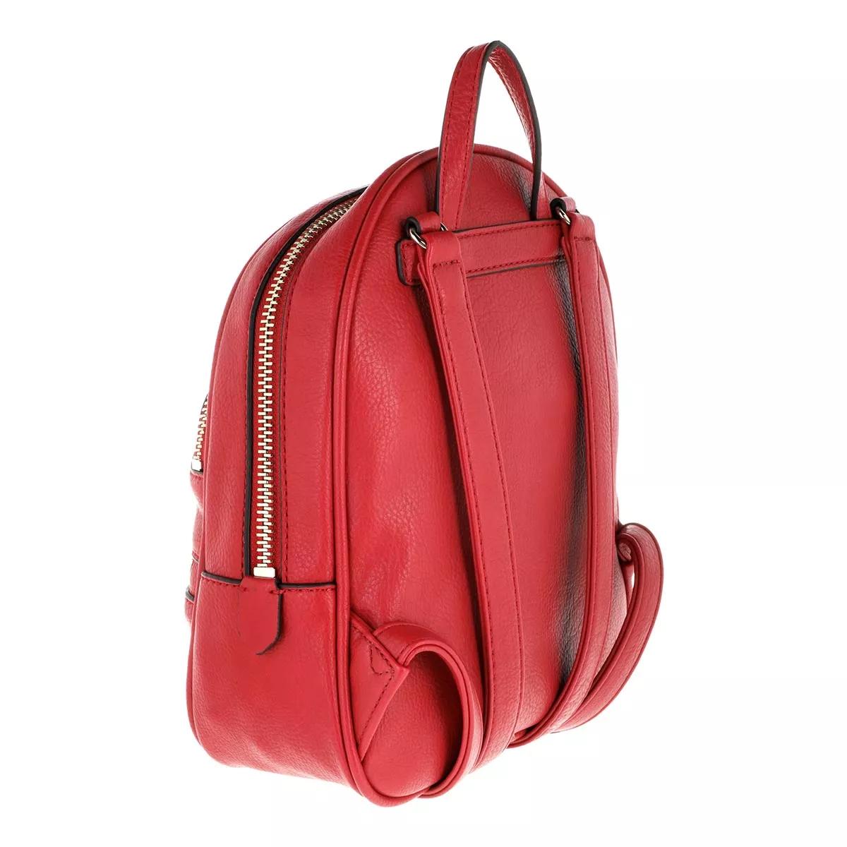 Guess Rugzakken Manhattan Small Backpack in rood