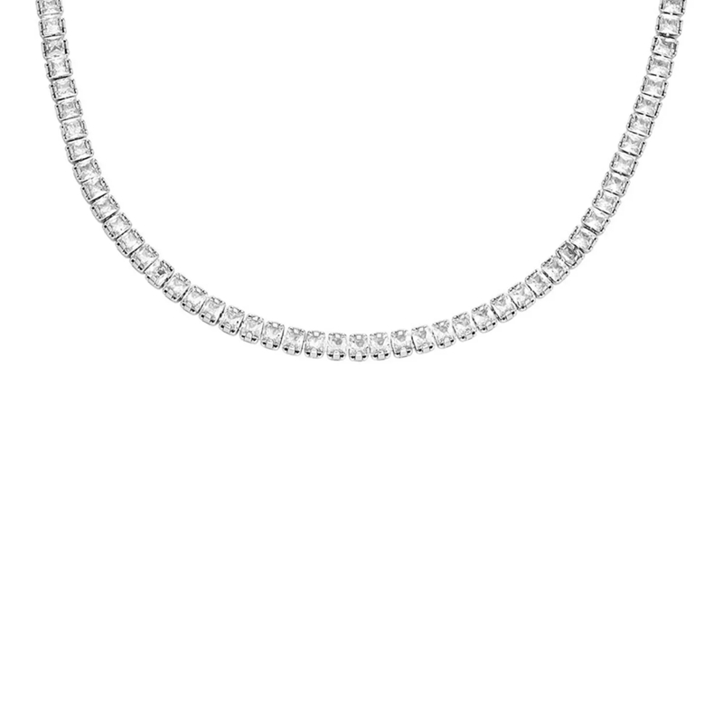 Fossil Mittellange Halskette Heritage Kette Silber