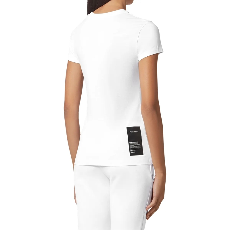 Plein Sport T-Shirt T-Shirt Tiger weiss