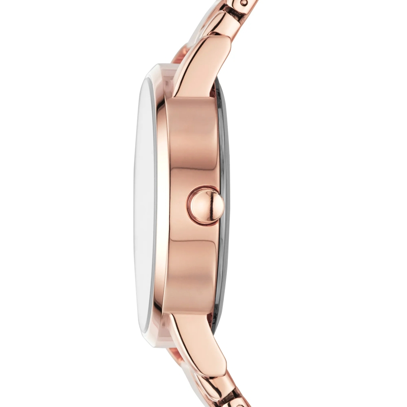 DKNY Quarzuhr Edelstahl The Basic Must-Have Minimalist rose(Image 2)