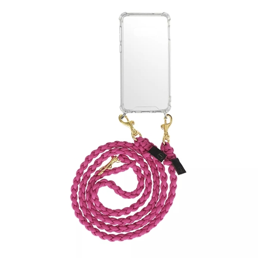 fashionette Smartphone Galaxy S10e Necklace Braided Berry Portacellulare a borsetta