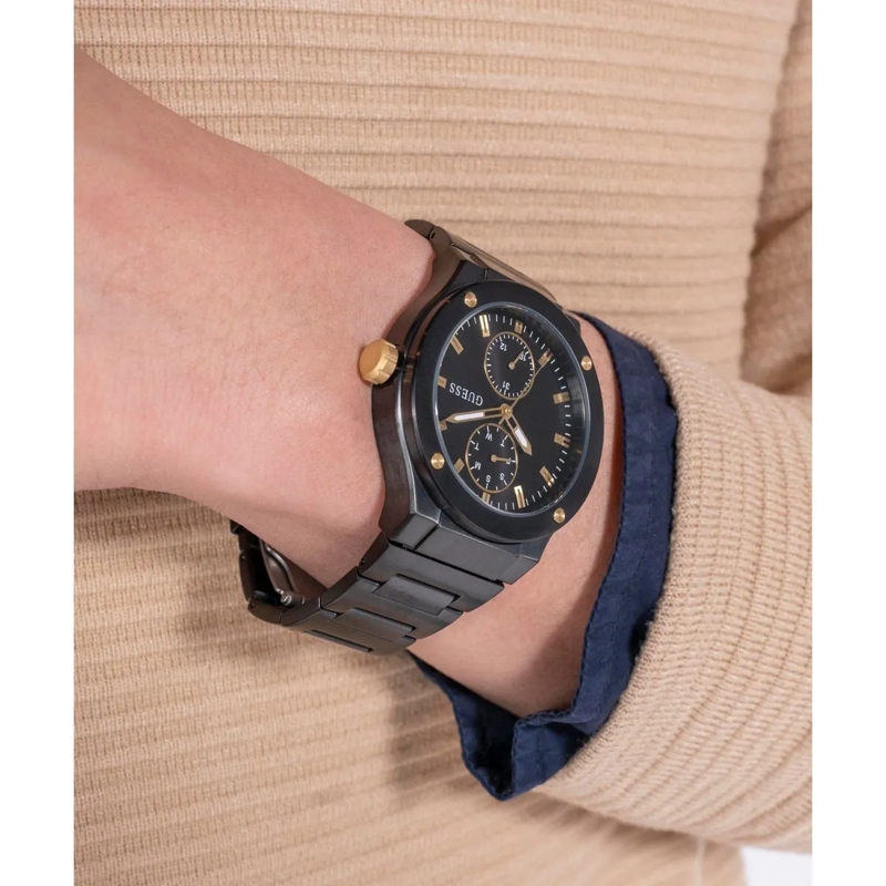 Guess Quarzuhr Quarz-Analoguhr Jet schwarz(Image 6)