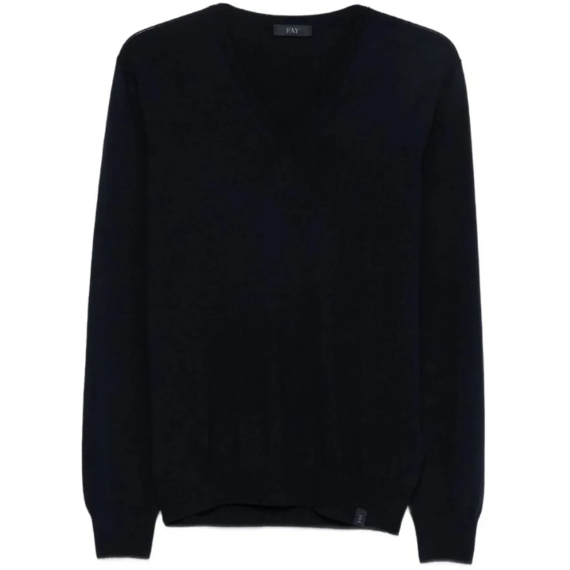 Fay  Sweaters Blue blau